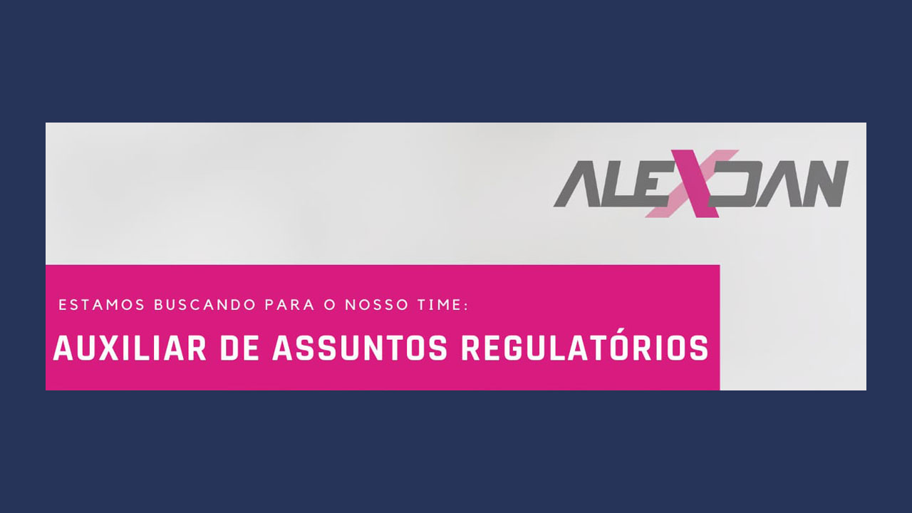 Vaga Disponível: Auxiliar de Assuntos Regulatórios